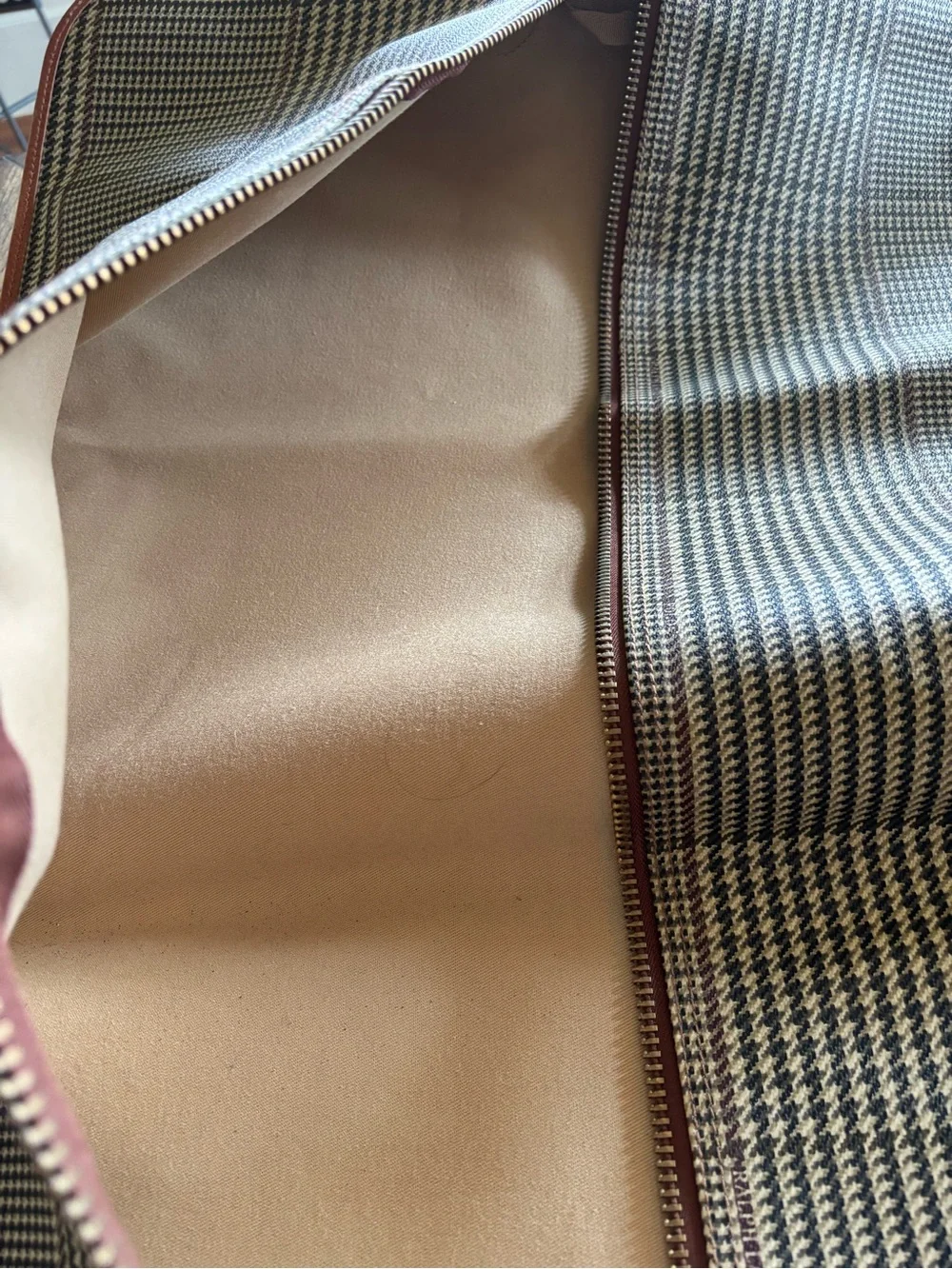 Polo Ralph Lauren Plaid Garment Bag